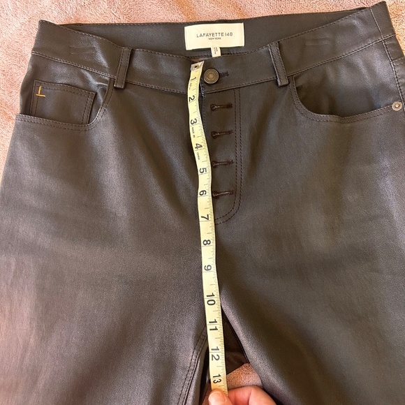 Lafayette 148 leather pants - Picture 2 of 4
